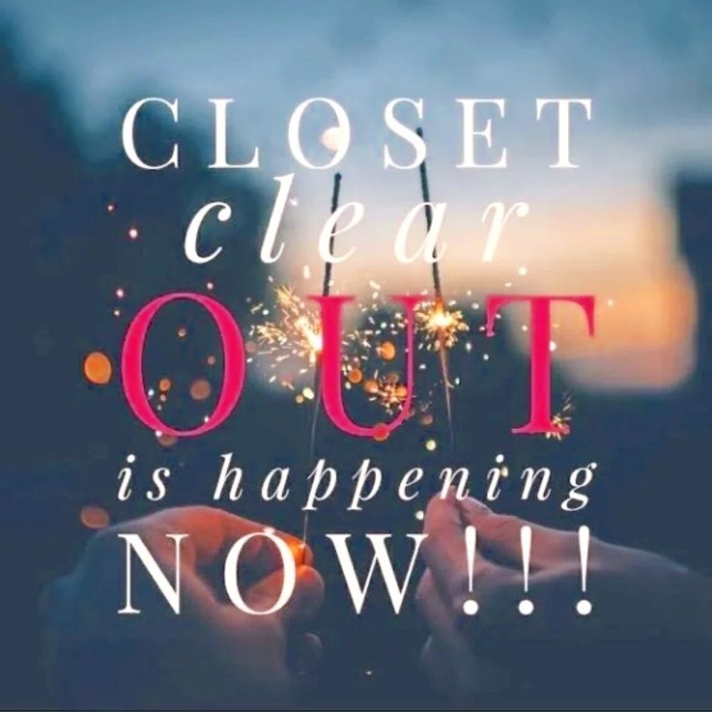 Closet on sale!